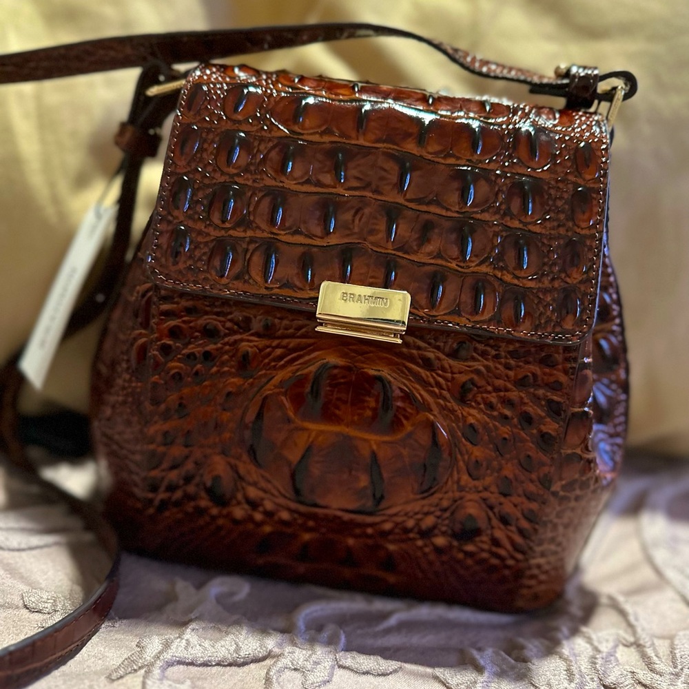 ❤️NWT!!! Brahmin shoulder bag. Style is Margo Pecan Melbourne❤️